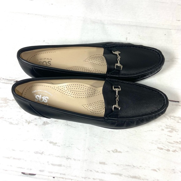 SAS Metro Shoes Women’s 11.5N Black Loafer Smooth Tripad Comfort Horse Bit. - Picture 12 of 12